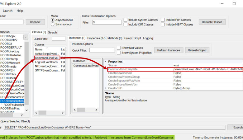 Finding Evil WMI Event Consumers with Disk Forensics