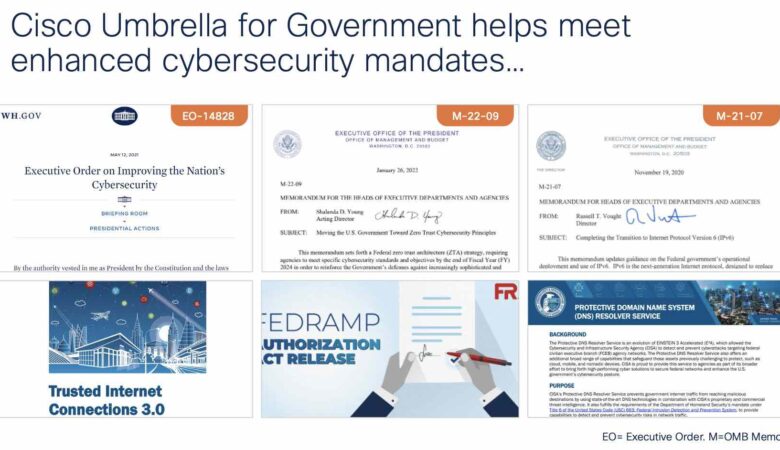 Three Reasons for Cisco Umbrella for Government