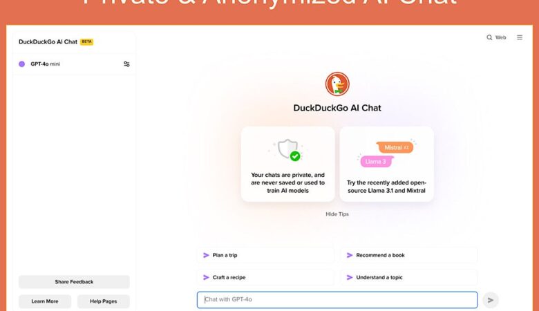 DuckDuckGo Joins AI Chat, Promises Enhanced Anonymity