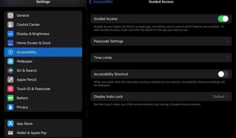 How to Lock Apps on iPad