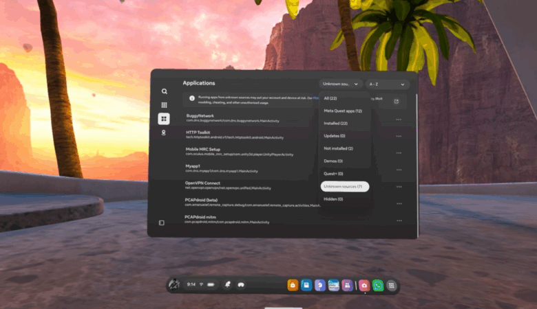 Quest Accepted: Setting Up a Pentesting Environment for the Meta Quest 2