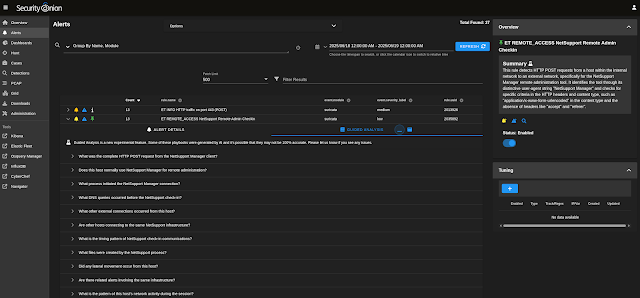 Quick Malware Analysis: NETSUPPORT RAT pcap from 2025-06-18